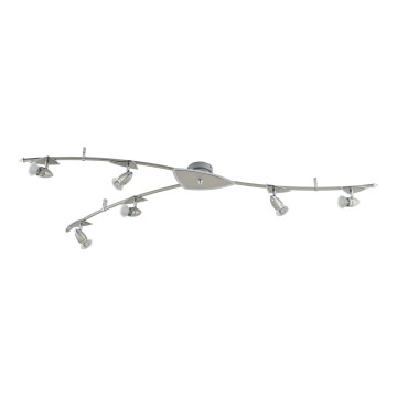 Eglo 95826 - LED Spotleuchte WAVE LED 6xGU10-LED/3W/230V
