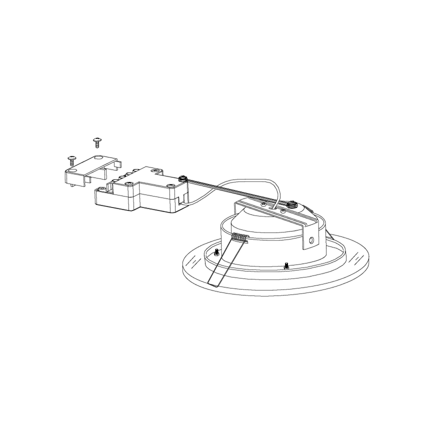 Eglo - LED Einbauleuchte 1xLED/11W/230V