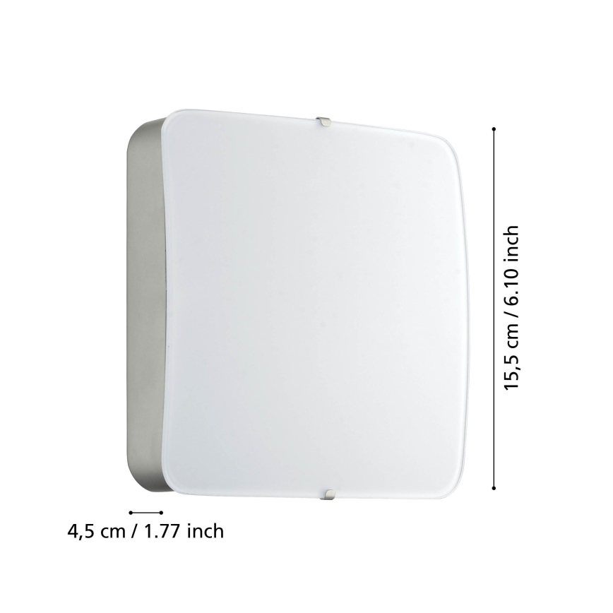 Eglo 95967 - LED-Deckenleuchte CUPELLA LED/11W/230V mattchrom