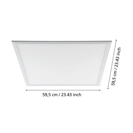 Eglo - LED Deckenplatte LED/40W/230V