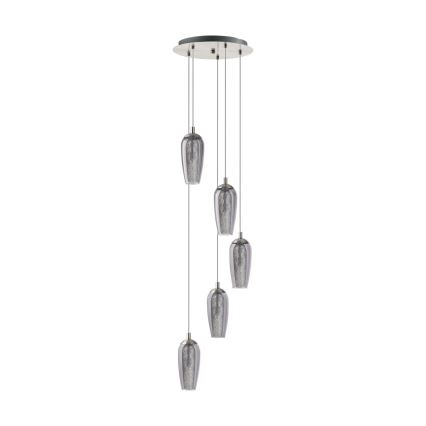 Eglo 96345 - LED Kronleuchter auf der Litze FARSALA 5xG9/2,5W/230V