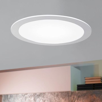 Eglo 96407 - LED dimmbare Einbauleuchte FUEVA 1 LED/10,95W/230V Ø 17 cm