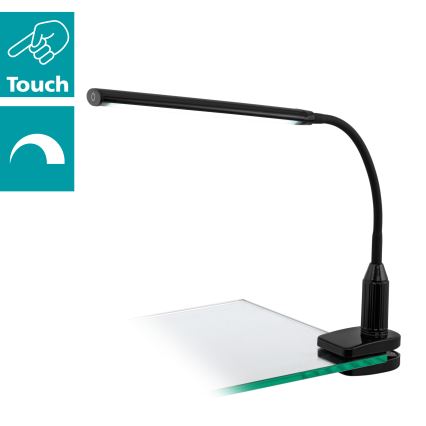 Eglo - LED Lampe mit Clip LED/4,5W/230V schwarz