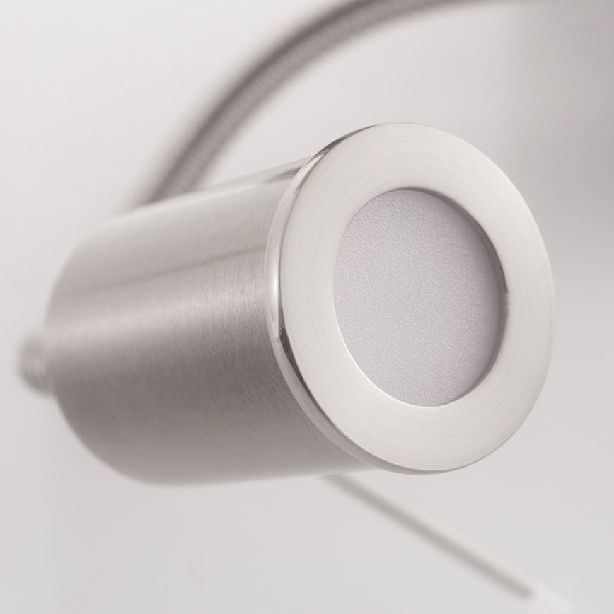 Eglo - Flexible LED-Leuchte 1xE27/40W+LED/3,8W taupe