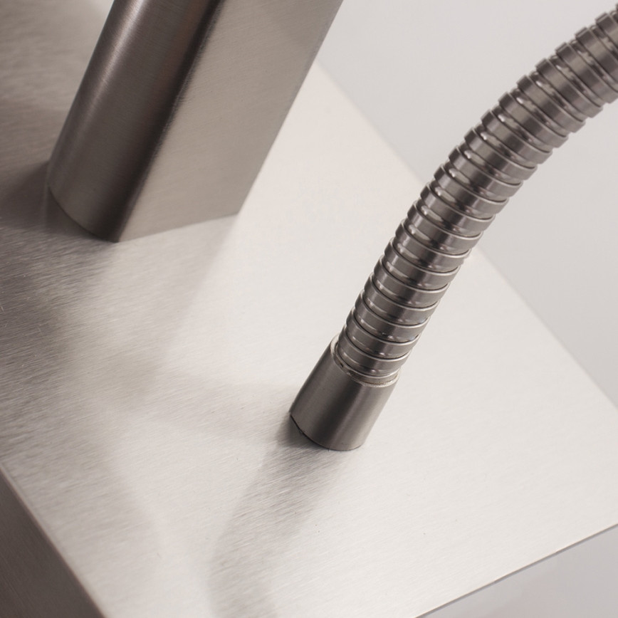 Eglo - LED Flexibles Leuchtmittel 1xE27/40W+LED/3,8W Taupe