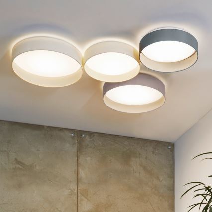 Eglo - Dimmbare LED-Deckenleuchte 1xLED/18W/230V beige