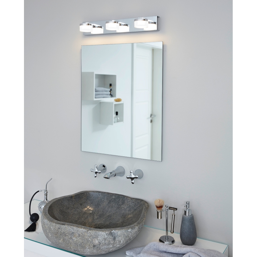 Eglo - Dimmbare LED-Wandleuchte für das Badezimmer 3xLED/7,2W/ IP44