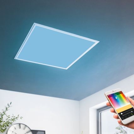 Eglo 96662 - LED Deckenleuchte SALOBRENA-C LED/16W/230V + Fernbedienung