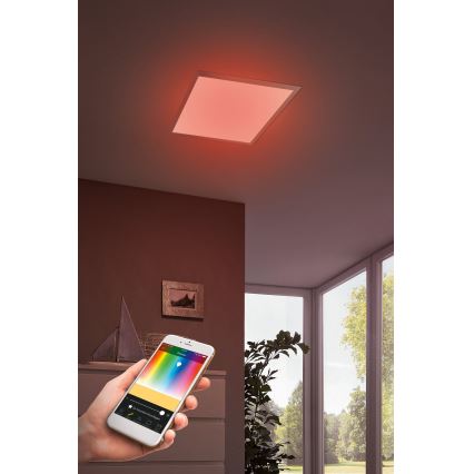 Eglo 96662 - LED Deckenleuchte SALOBRENA-C LED/16W/230V + Fernbedienung