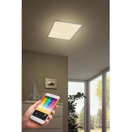Eglo - Dimmbare LED-RGBW-Leuchte SALOBRENA-C LED/30,5W/230V + Fernbedienung