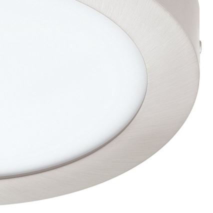 Eglo - LED RGBW Dimmbare Deckenleuchte FUEVA-C LED/15,6W/230V Chrom matt Bluetooth