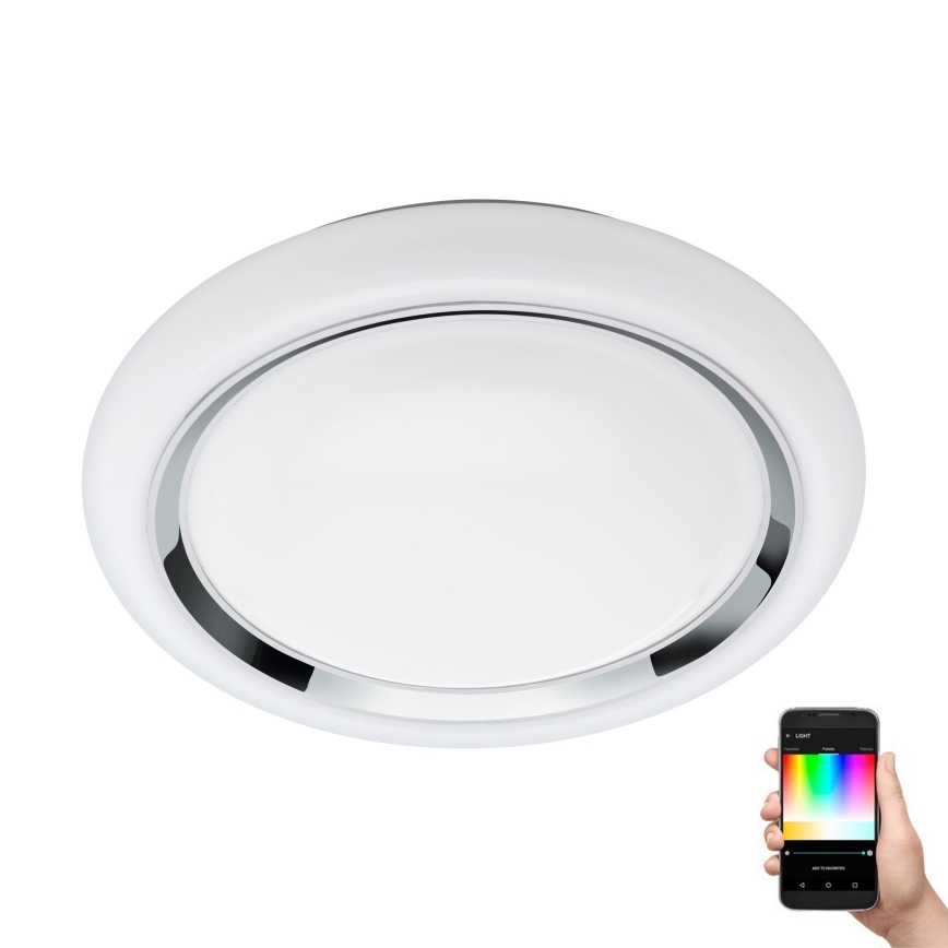 Eglo - LED RGBW dimmbare Deckenleuchte CAPASSO-C LED/17W/230V