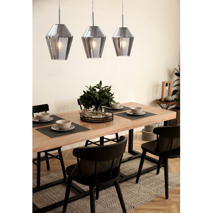 Eglo 96774 - Pendelleuchte MURMILLO 3xE27/28W/230V