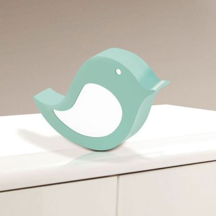 Eglo 96853 - LED Kinder Wandleuchte SPARINO 1xLED/4,2W/230V blau