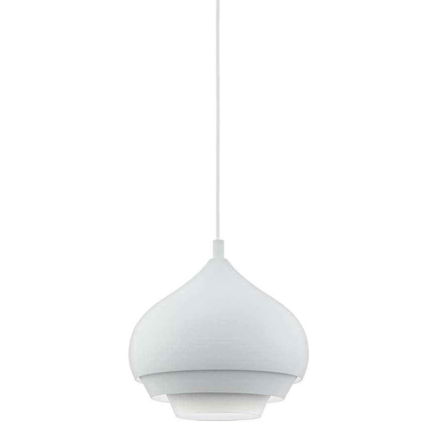 Eglo - Kronleuchter auf der Litze 1xE27/60W/230V weiss