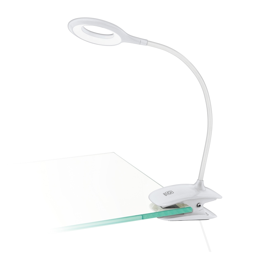 Eglo - Dimmbare LED-Leuchte mit Klemme 1xLED/3W/230V 500 mAh weiß