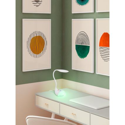 Eglo - Dimmbare LED-Tischleuchte LED/2,2W+0,3W/230V RGB