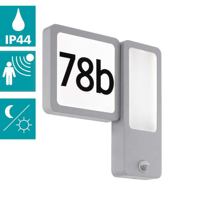 Eglo - LED Außenwandleuchte 2xLED/2,7W + LED/3,6W/230V IP44