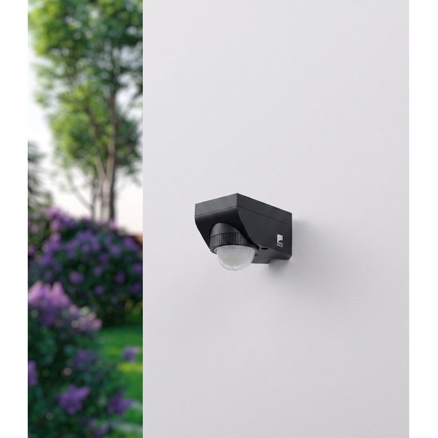 Eglo 97467 - Außen-Bewegungs- und Dämmerungssensor DETECT ME 4 12 m schwarz IP44