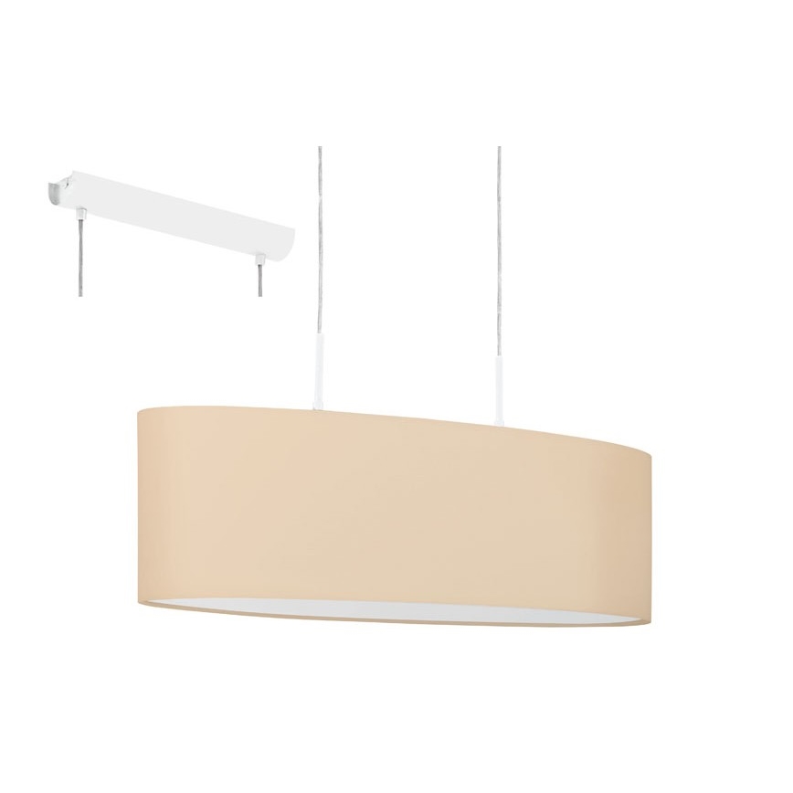 EGLO 97563 - Hängeleuchte PASTERI-P 2xE27/60W/230V