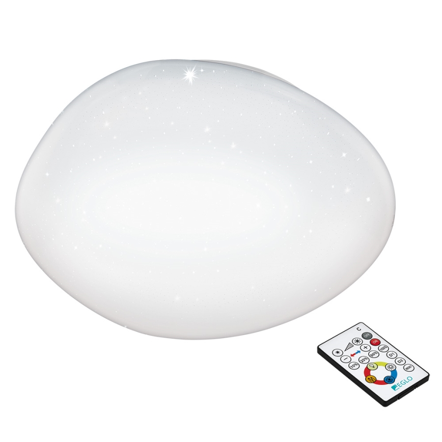 Eglo - Dimmbare LED-Deckenleuchte, 21 W, 230 V, Ø 45 cm, mit Fernbedienung