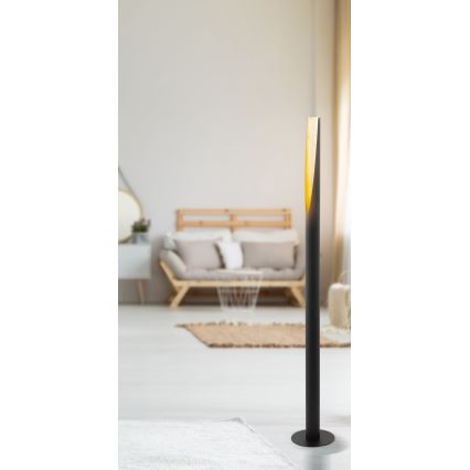 Eglo - LED-Stehlampe 1xGU10/4,5W/230V schwarz