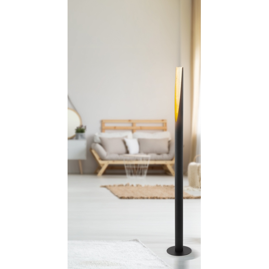 Eglo - LED-Stehlampe 1xGU10/4,5W/230V schwarz