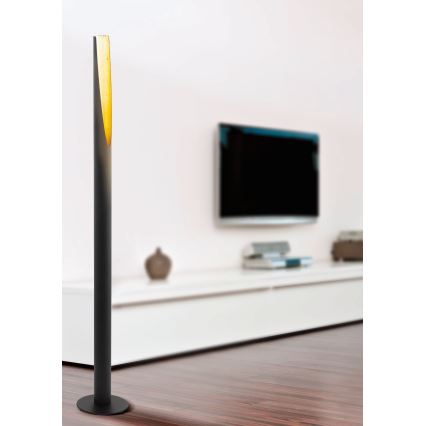 Eglo - LED-Stehlampe 1xGU10/4,5W/230V schwarz