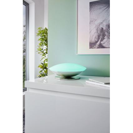 Eglo 97813 - LED RGB dimmbare Tischleuchte FRATTINA-C LED/18W/230V
