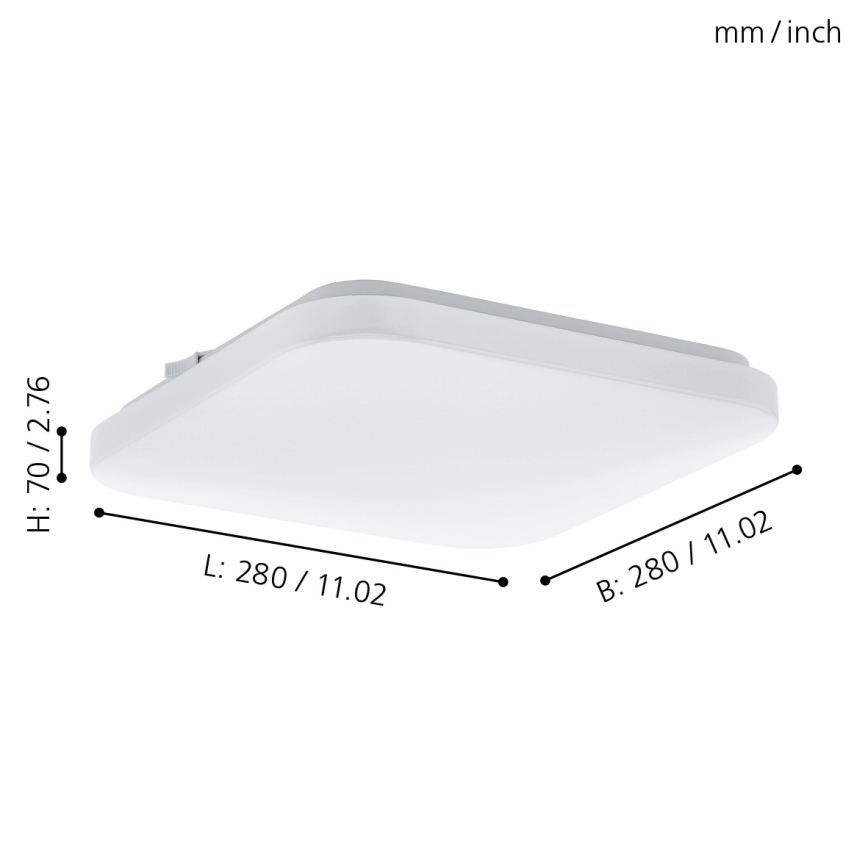 Eglo - LED Deckenleuchte LED/11,5W/230V