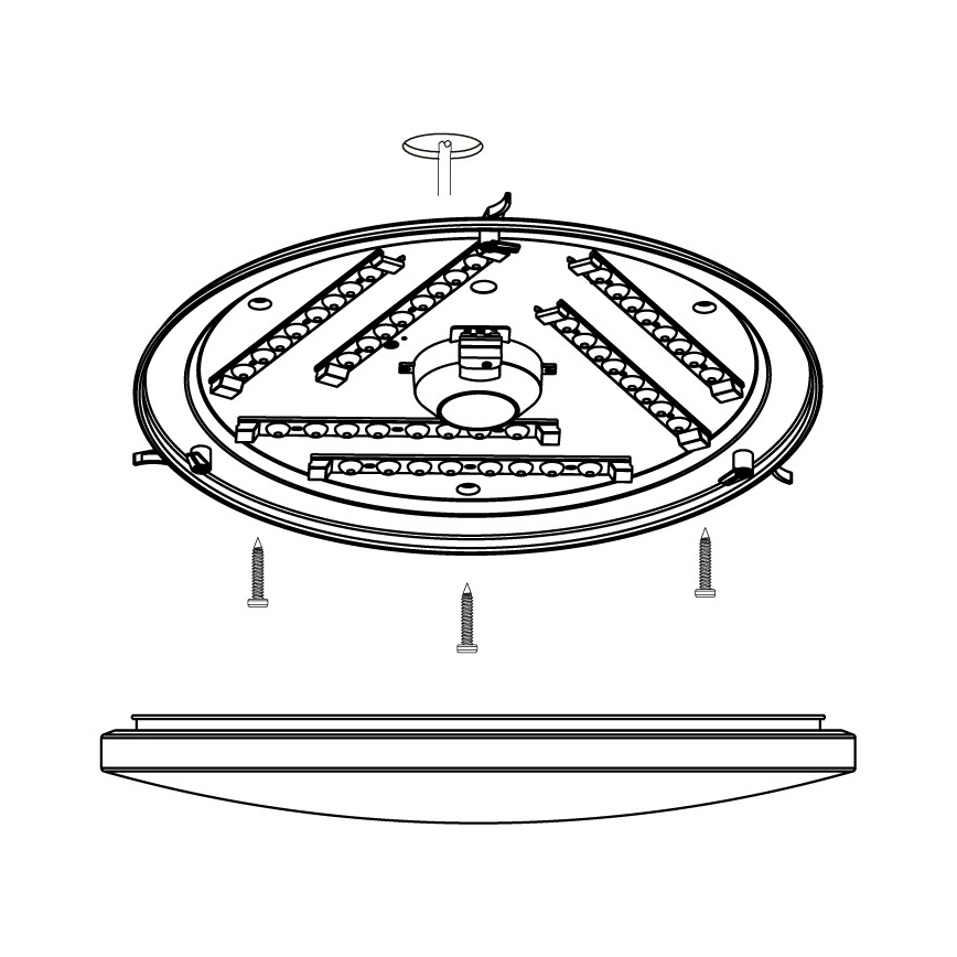 Eglo - LED Deckenleuchte LED/33,5W/230V