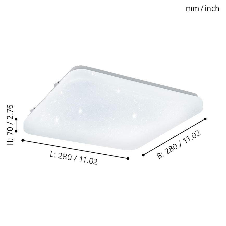 Eglo - LED Deckenleuchte LED/11,5W/230V