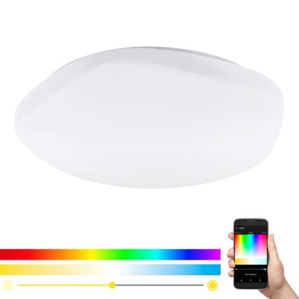 Eglo 97921 - LED-RGB-dimmbare Deckenleuchte TOTARI-C LED/34W/230V + Fernbedienung