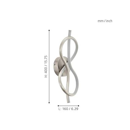 Eglo - LED Wandbeleuchtung LED/10W/230V
