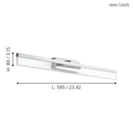 Eglo - LED Wandbeleuchtung LED/10W/230V