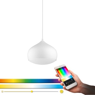 Eglo 98047 - dimmbare LED‑RGBW‑Pendelleuchte an Kabel COMBA‑C LED/18W/230V