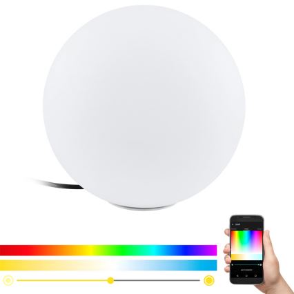 Eglo 98106 - LED RGBW Außenleuchte MONTEROLO-C 1xLED/9W/230V IP65 Ø390