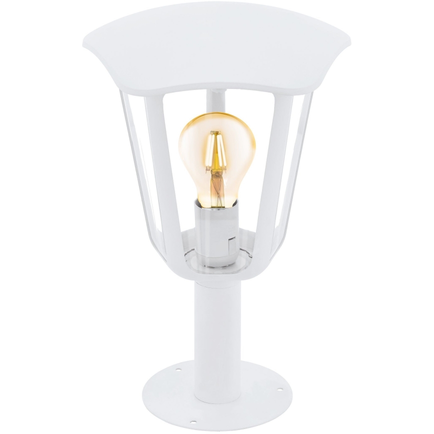 Eglo 98117 - Aussenlampe MONREALE 1xE27/60W/230V IP44 Höhe 335 weiß