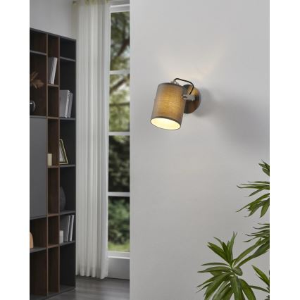 Eglo 98138 - Wandstrahler VILLABATE 1xE27/10W/230V