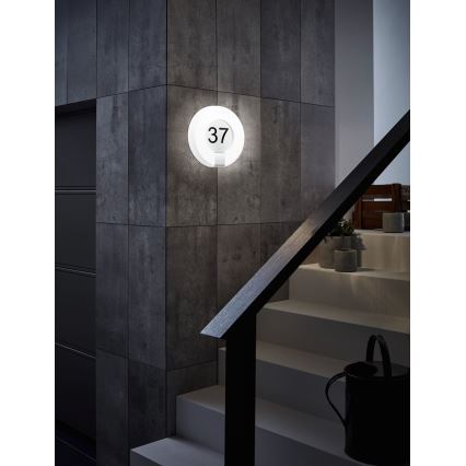 Eglo 98145 - LED RGB Hausnummer MARCHESA-C LED/15W/230V IP44
