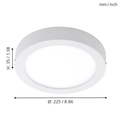 Eglo - LED dimmbare Außenleuchte ARGOLIS-C LED/16,5W/230V IP44