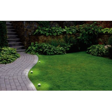 Eglo - LED-Lichterkette für den Außenbereich, 9 LEDs, 10 m, IP65, warmweiß