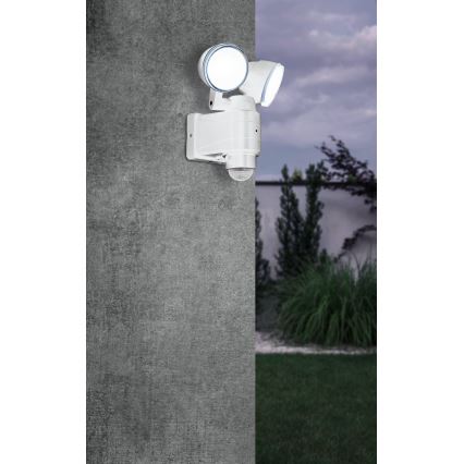 Eglo - LED-Außenleuchte mit Sensor 2xLED/4W/4xLR14 IP44