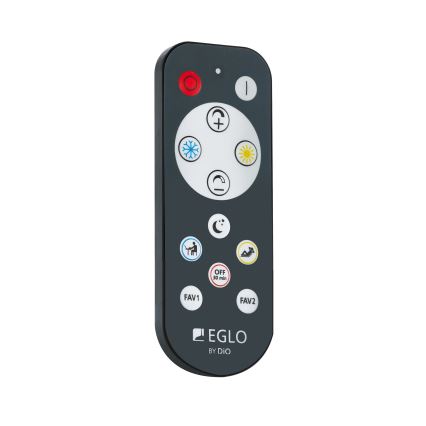 Eglo - LED-dimmbare Deckenleuchte LED/24W/230V Ø 45 cm + Fernbedienung