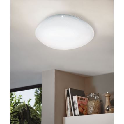 Eglo 98228 - LED-dimmbare Deckenleuchte SILERAS-A LED/36W/230V Ø 60 cm + Fernbedienung