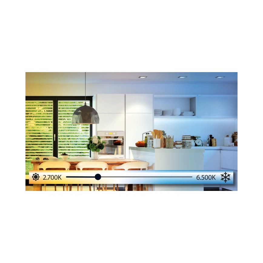Eglo 98228 - LED-dimmbare Deckenleuchte SILERAS-A LED/36W/230V Ø 60 cm + Fernbedienung