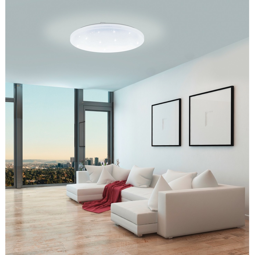 Eglo - LED dimmbares Badezimmerleuchte LED/12W/230V IP44 + Fernbedienung