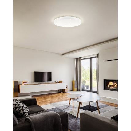 Eglo - LED dimmbares Badezimmerleuchte LED/12W/230V IP44 + Fernbedienung