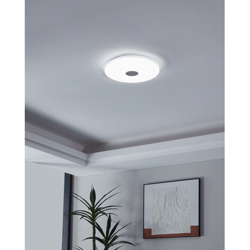 Eglo - LED dimmbare Deckenleuchte LED/24W/230V + Fernbedienung