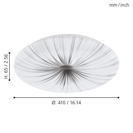 Eglo - LED Deckenleuchte LED/19,5W/230V